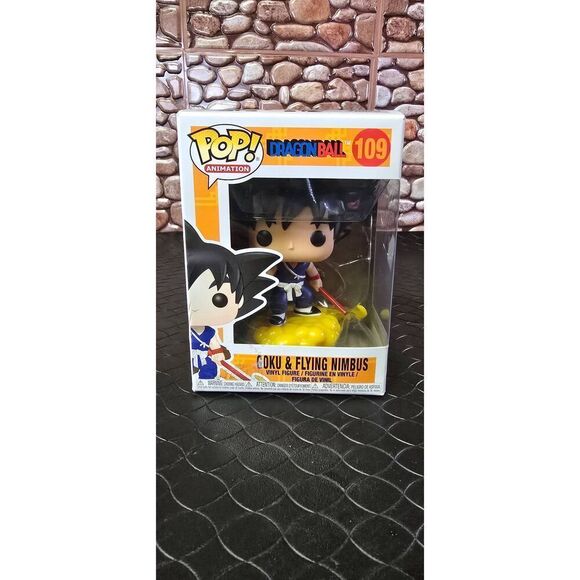 Funko Pop! Dragon Ball Goku & Flying Nimbus Chrome Funimation - Picture 1 of 11